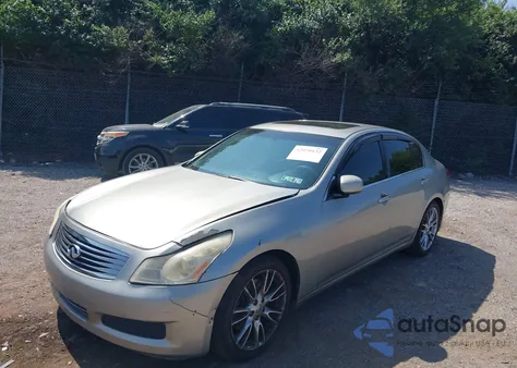 2008 Infiniti G35 Journey from USA, damaged, VIN JNKBV61E98M221557